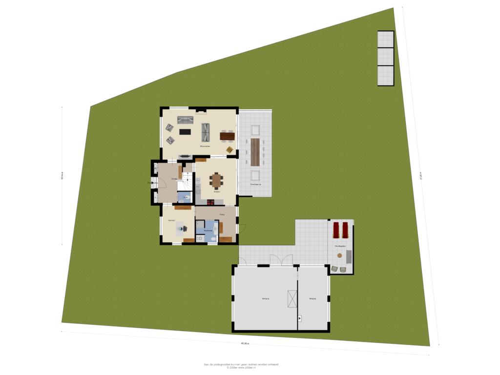 Bekijk plattegrond van Begane grond-Tuin van Kerksedriessen 5