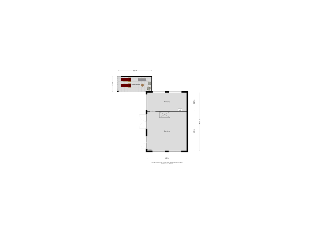 Bekijk plattegrond van Berging van Kerksedriessen 5