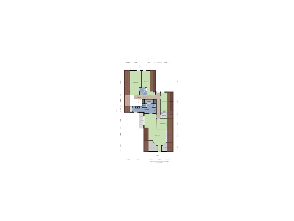 Bekijk plattegrond van Eerste Verdieping van Driemarkweg 16