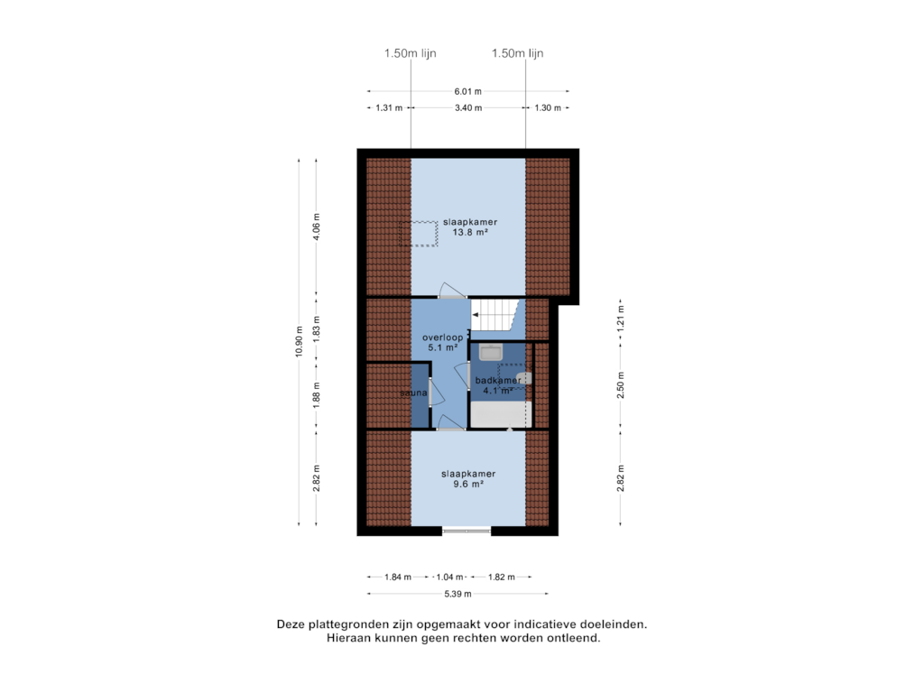 Bekijk plattegrond van 1e verdieping van Dwingelerweg 27--12