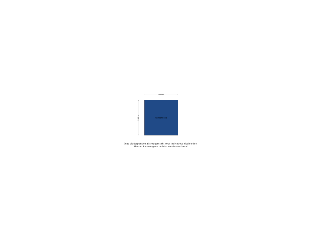 View floorplan of Parkeerplaats of Peperdijk 51