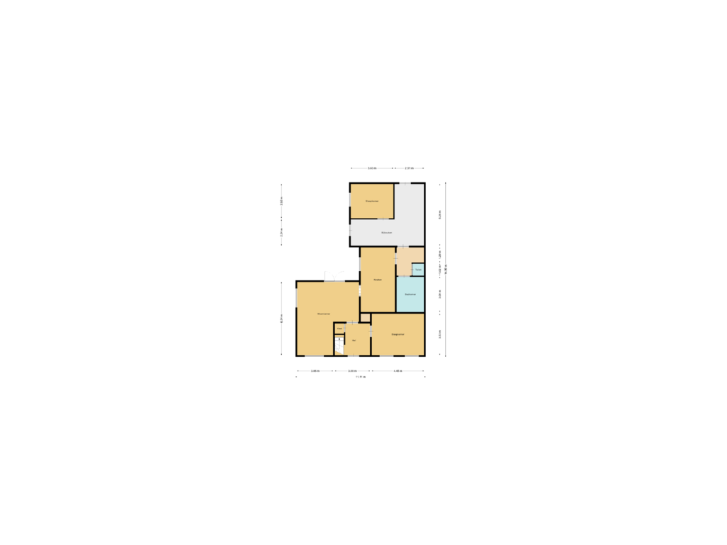 Bekijk plattegrond van First floor van Molenstraat 48