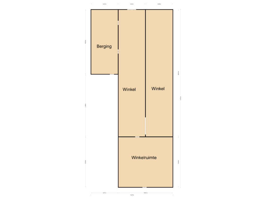 Bekijk plattegrond van Floor 2 van Molenstraat 48