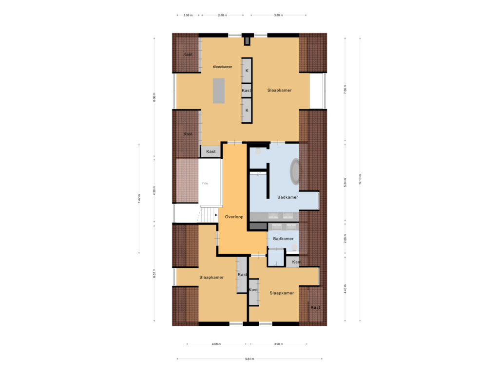 Bekijk plattegrond van Eerste verdieping van Deventerdijk 2