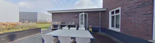 Bekijk 360° foto van achtertuin van Kelvinstraat 1-A