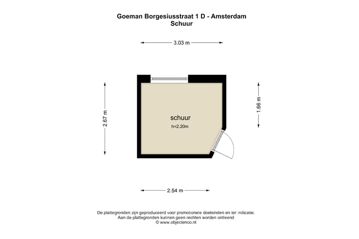 View photo 49 of Goeman Borgesiusstraat 1-D