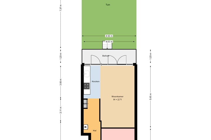 Bekijk foto 30 van Bonaventurastraat 93-A