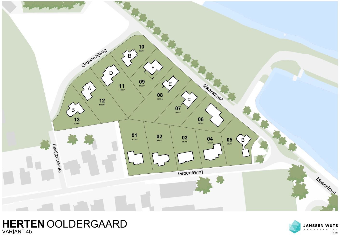 Bouwkavels (Bouwnr. 4)