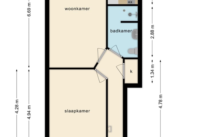 Bekijk foto 35 van Fenacoliuslaan 9-ZW