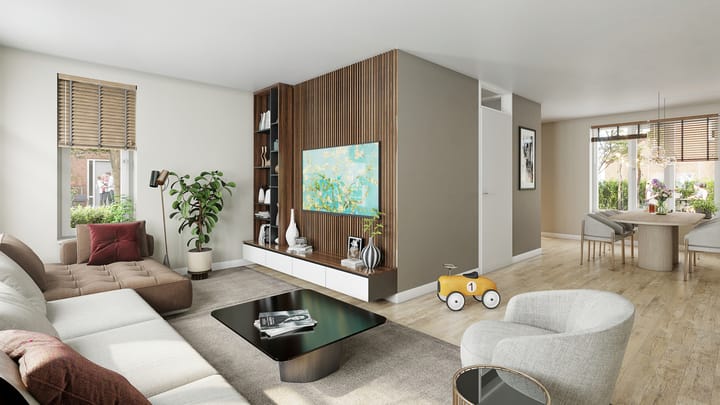 Foto 3 van Twee-onder-een-kap woningen (Bouwnr. 39)