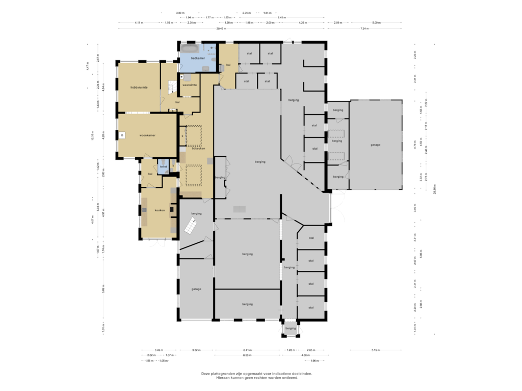 Bekijk plattegrond van Begane grond van Herenweg 24