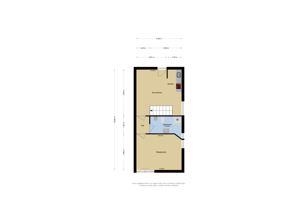 Bekijk plattegrond van Appartement (Verdieping 1) van Villa San Jacopo