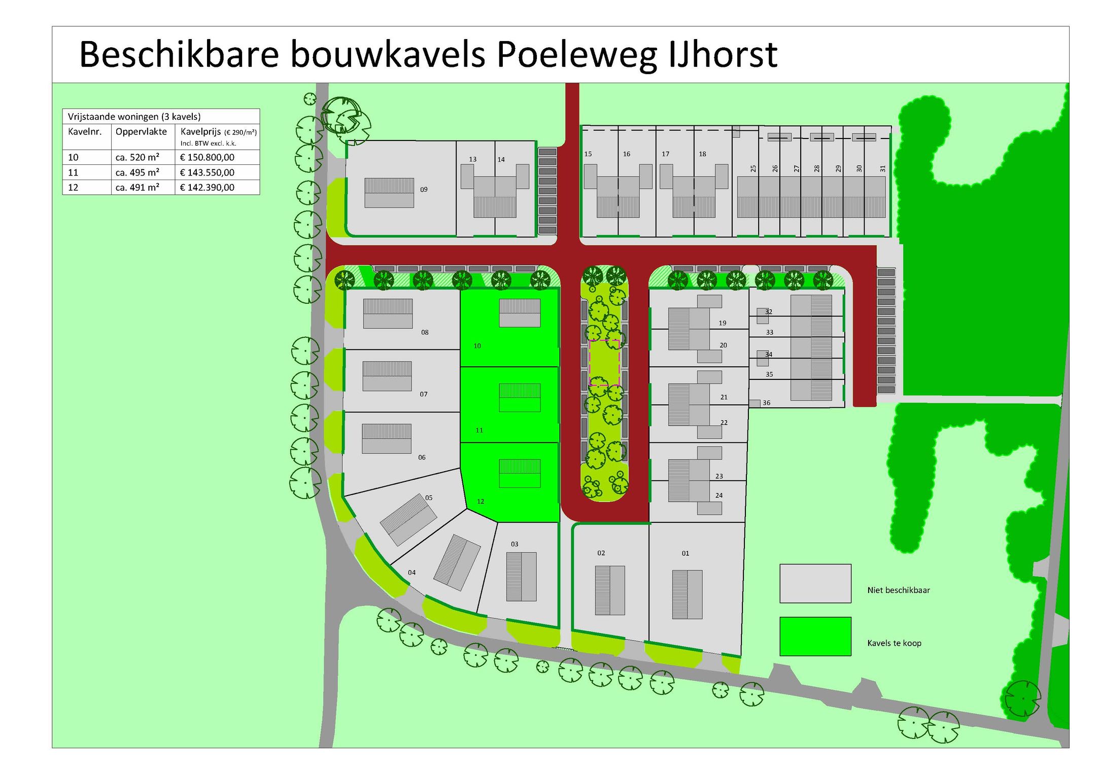 Twee-onder-een kapwoningen (Bouwnr. 21), IJhorst, 7955BB, Overijssel, Nederland  