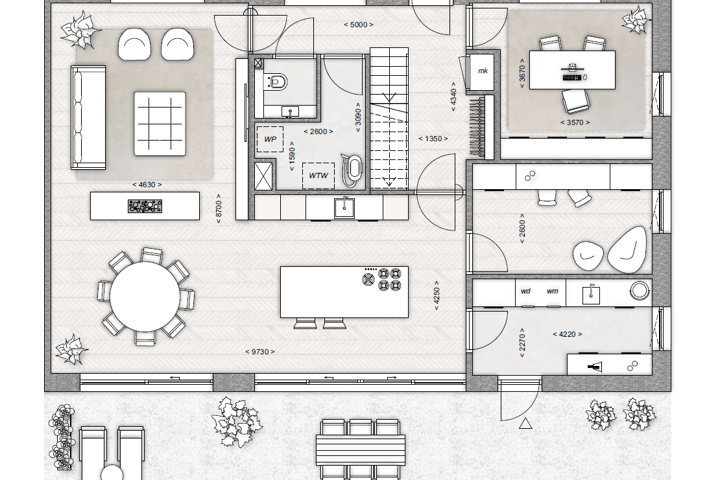 View photo 3 of 4 | Boerderijwoning | Boord | Nuenen (Bouwnr. 4)