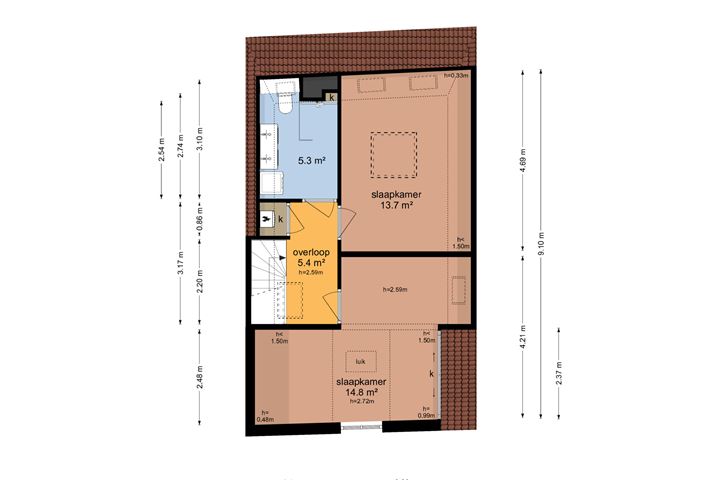 Bekijk foto 40 van Spoorstraat 68-A