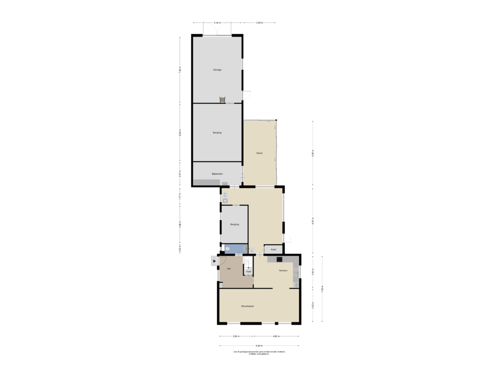 View floorplan of Begane grond of Hoofdstraat 47