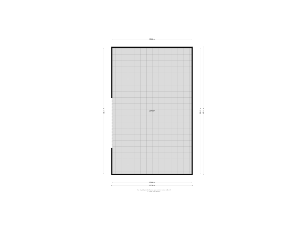 Bekijk plattegrond van Carport van Foarwurk 4