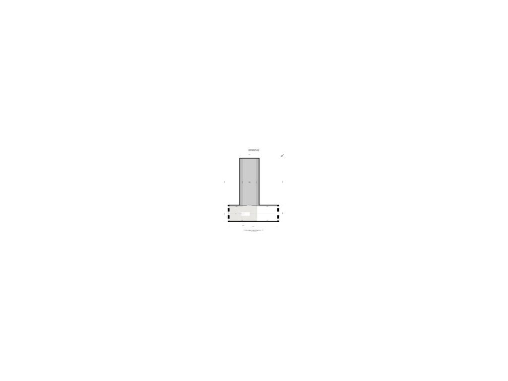 View floorplan of 1e v- garage of Achterweg-Zuid 56