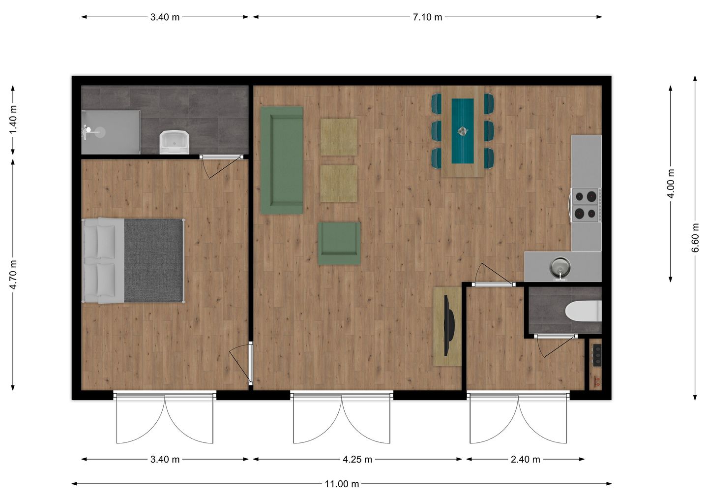 Foto 4 van Pluvierenweg 7