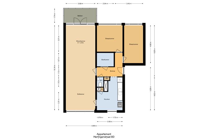 Bekijk foto 24 van Hertingenstraat 8-D