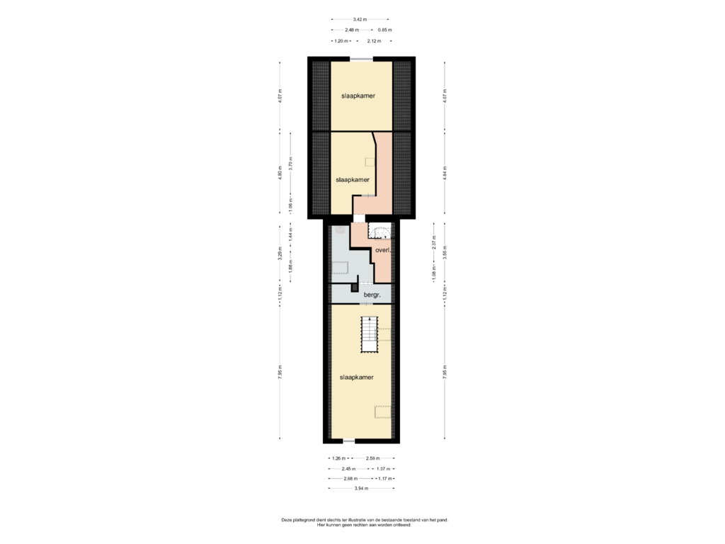 Bekijk plattegrond van verdieping van Nattenhover Koestraat 17