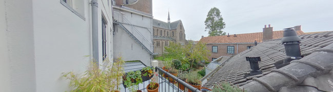 Bekijk 360° foto van Woonkeuken met balkon op de zon van Noordeinde 25