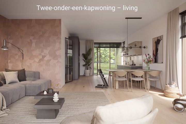 Bekijk foto 2 van 2-onder-1 kapwoning (Bouwnr. 12)