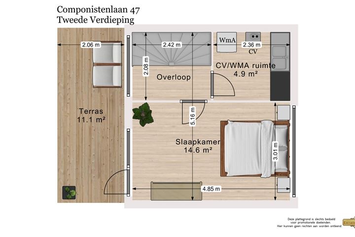 Bekijk foto 42 van Componistenlaan 47