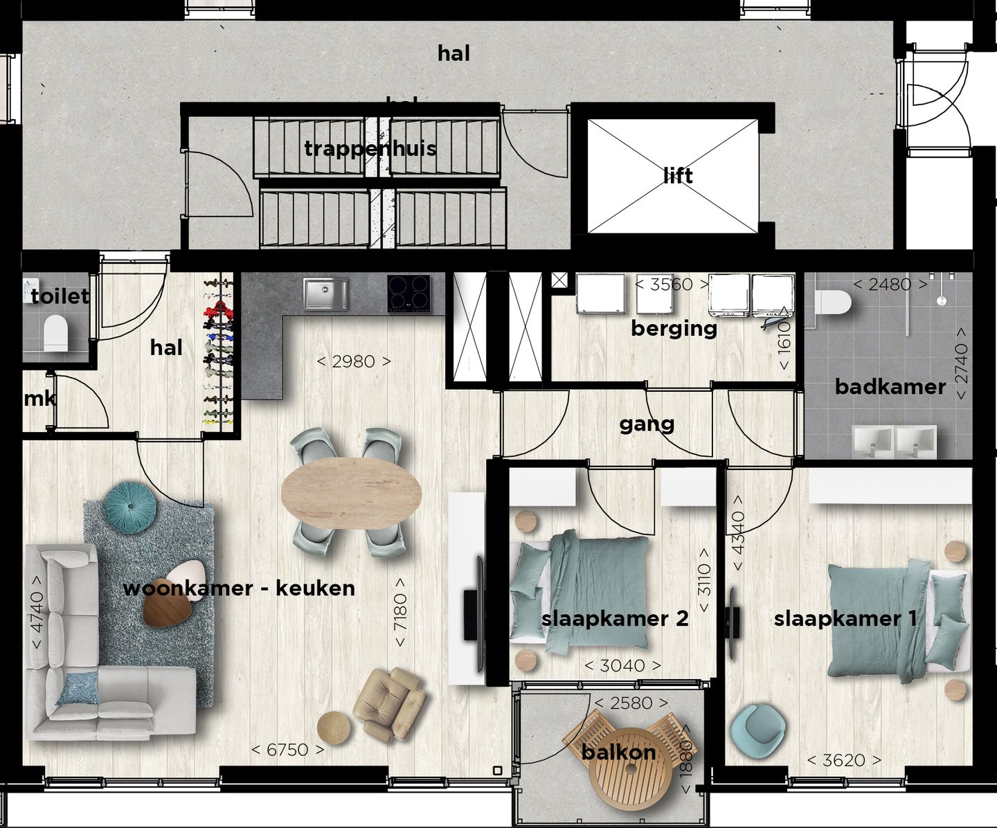 Foto 5 van Oostelijk Bolwerk 17-C