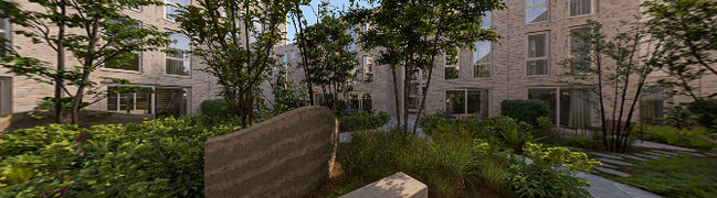 Bekijk 360° foto van tuin van De Bloom
