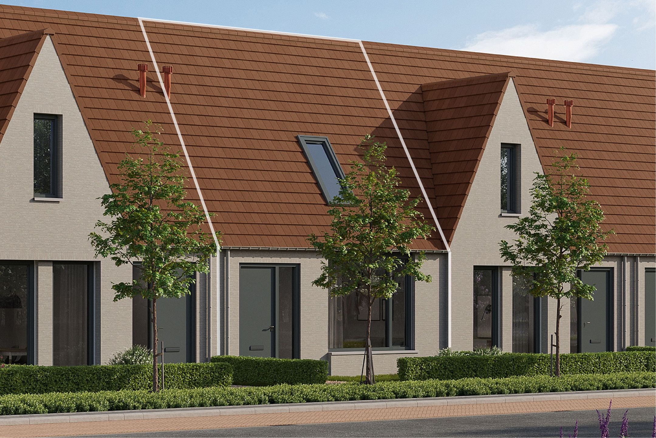 Waterlanden, type SP4 (tussen) (Bouwnr. 91), Terneuzen, 4533, Zeeland, Nederland