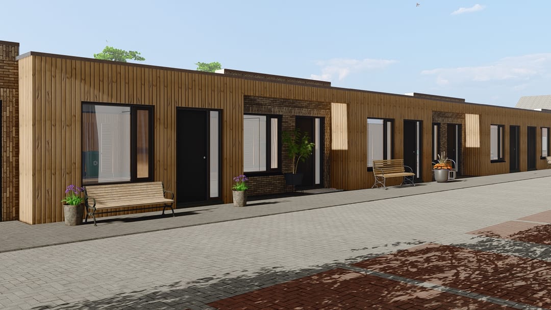 Foto 2 van Patiowoningen tussenwoningen (Bouwnr. 9)