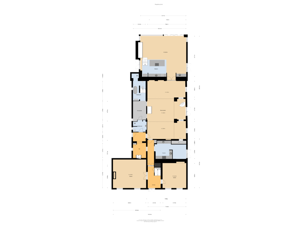 Bekijk plattegrond van Begane grond van Heulstraat 5