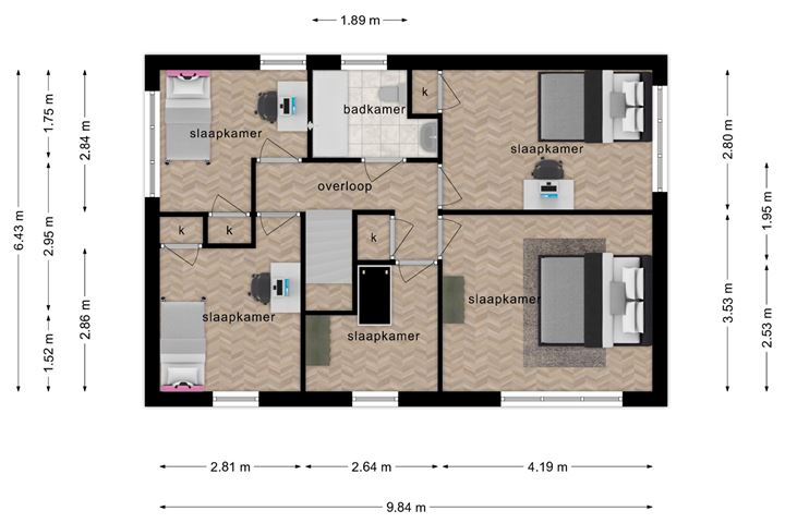 Bekijk foto 41 van Hoogeindsestraat 1-A