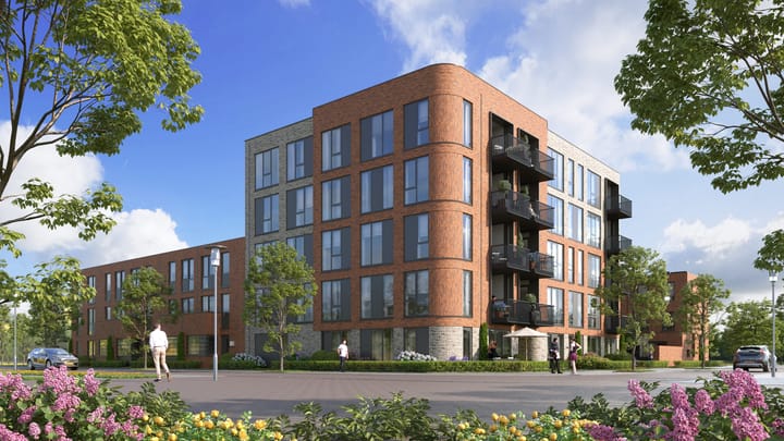 Foto 1 van Esdoornlaan Borg Selwerd app. bnr. 18