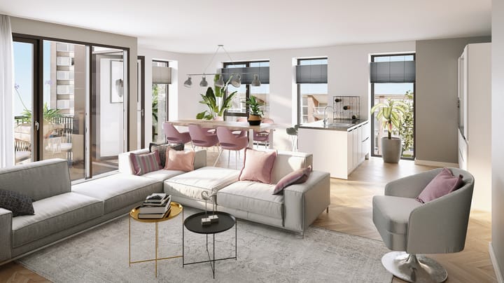 Foto 4 van Esdoornlaan Borg Selwerd app. bnr. 18