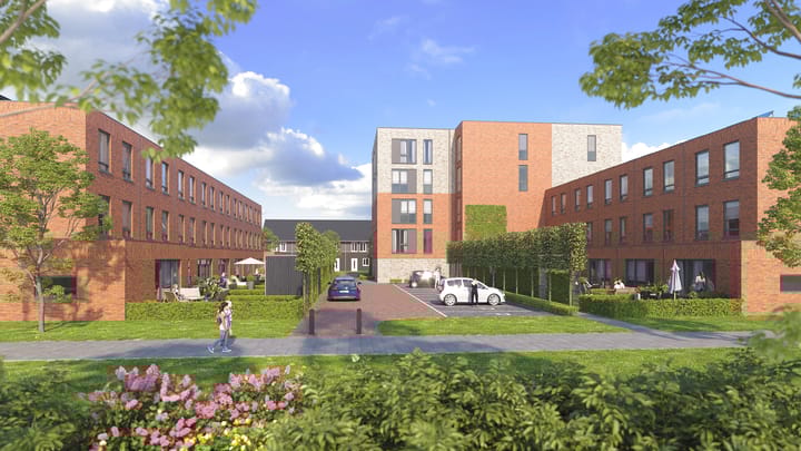 Foto 3 van Esdoornlaan Borg Selwerd app. bnr. 18