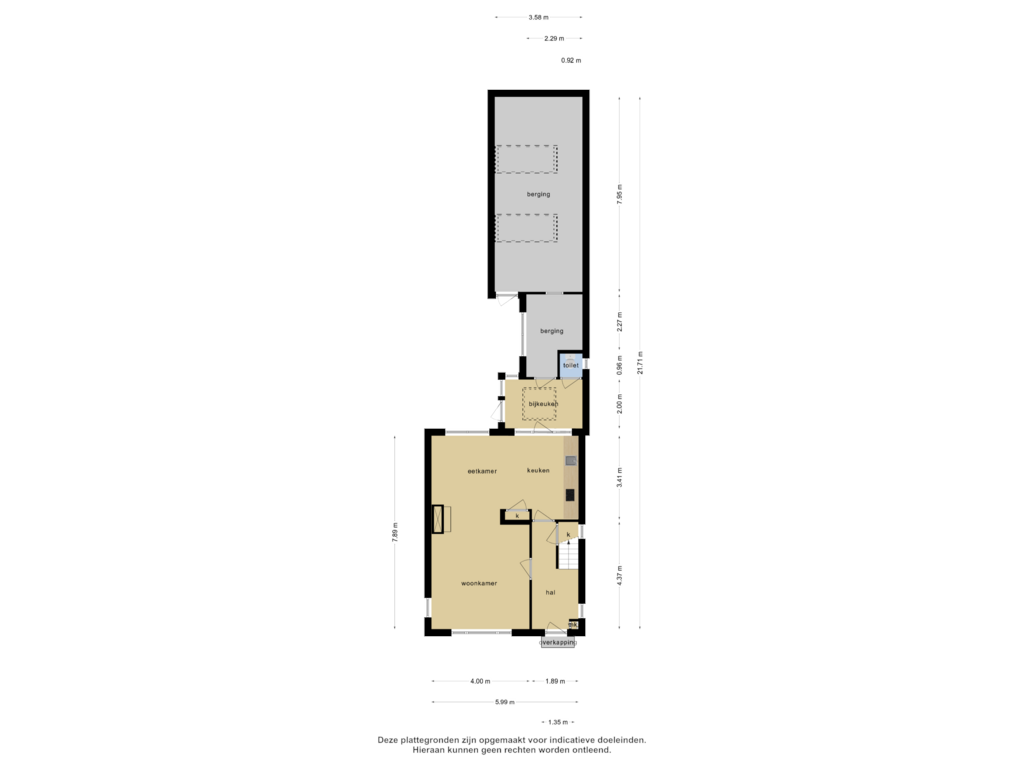 Bekijk plattegrond van Begane grond van Parallelweg 8