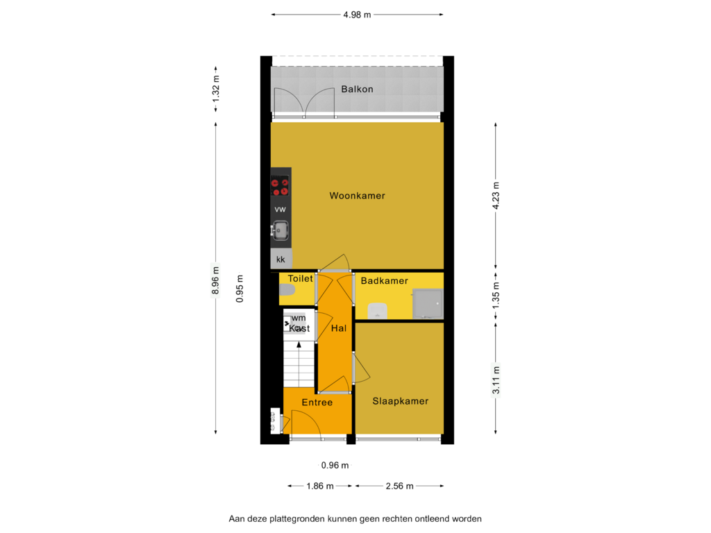 Bekijk plattegrond van Appartement van Cassandraplein 5-01