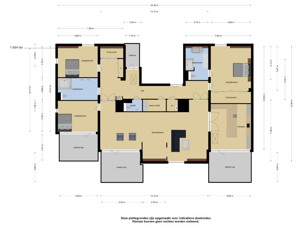 Bekijk plattegrond van Appartement van Terreplein 112