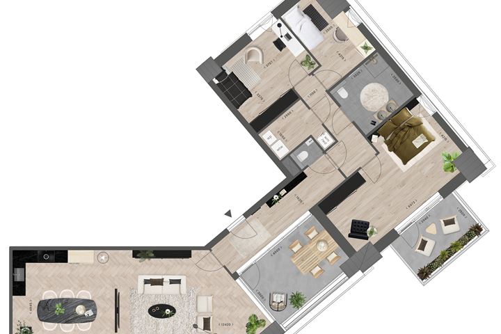 View photo 11 of Penthouses XL (Bouwnr. B120)