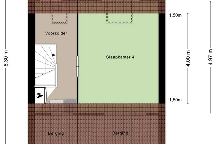 Bekijk foto 37 van Groen v Prinstererstraat 41