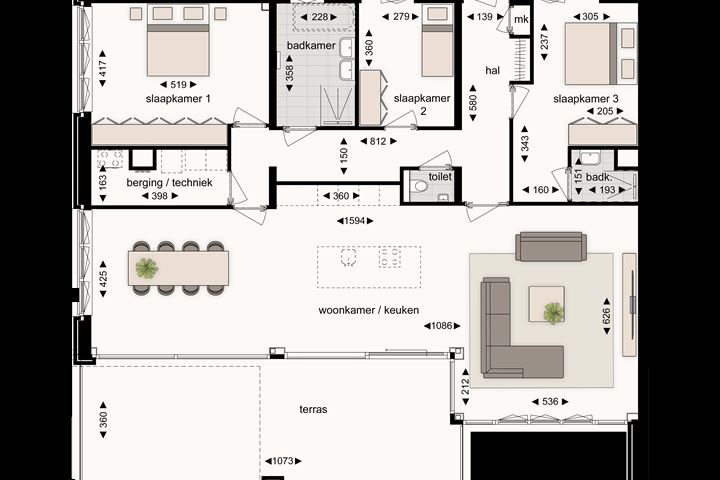 Bekijk foto 9 van Het Huys van Emsenrode (Bouwnr. 13)