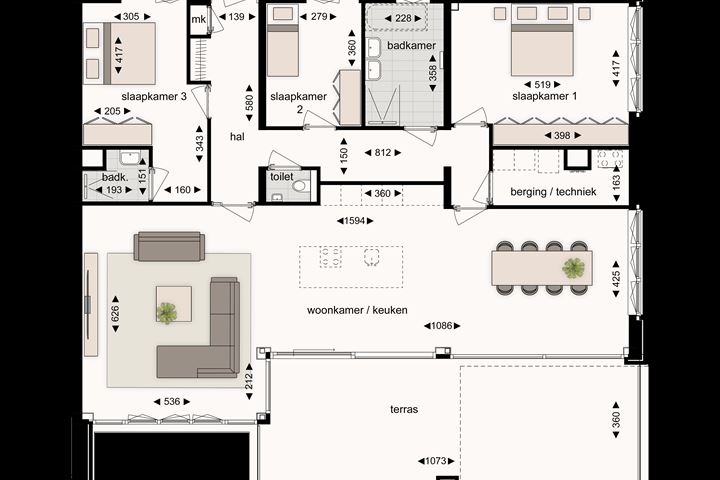 Bekijk foto 9 van Het Huys van Emsenrode (Bouwnr. 16)