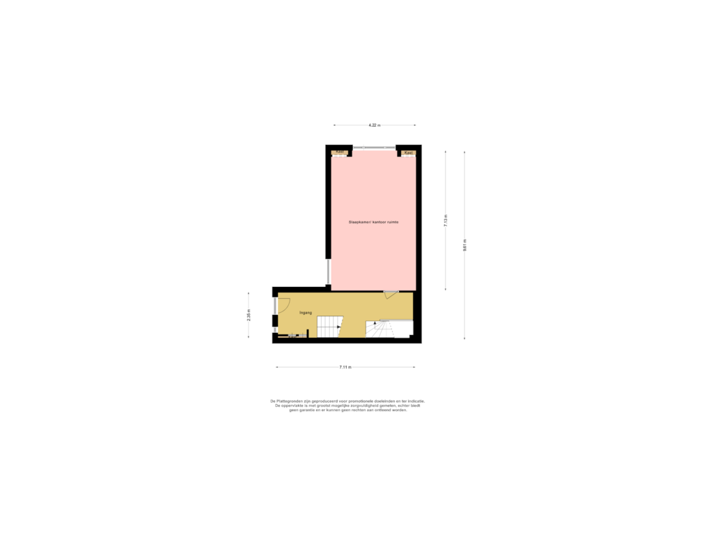 Bekijk plattegrond van floor 1 van Voorstraat 31