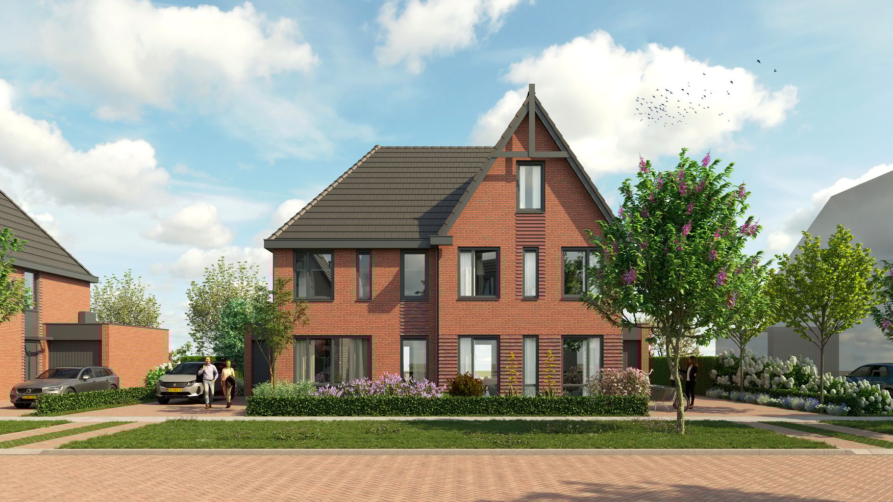 2 onder 1 kapwoning Waterlust (Bouwnr. 7), Emmeloord, 8302WR, Flevoland, Nederland  