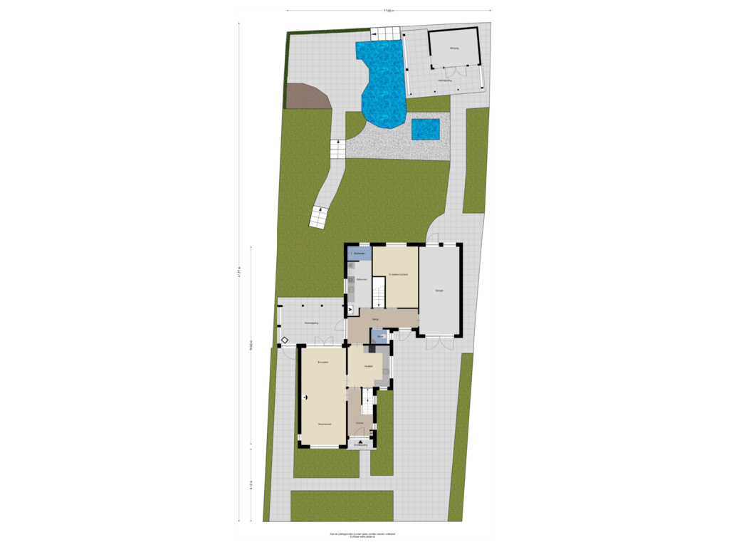 View floorplan of Begane Grond_Tuin of Dorpsstraat 1