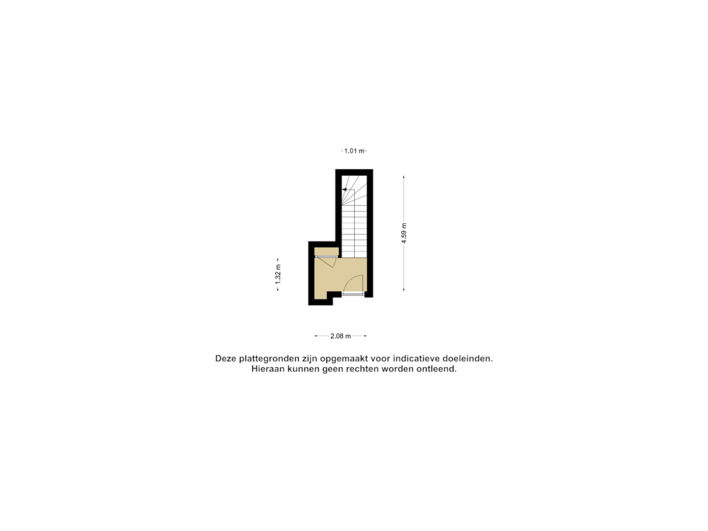 Bekijk plattegrond van Begane grond van Hofwoning Maisonette Windroos (Bouwnr. 33)