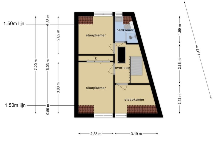 Bekijk foto 18 van Willem de Zwijgerstraat 13-A