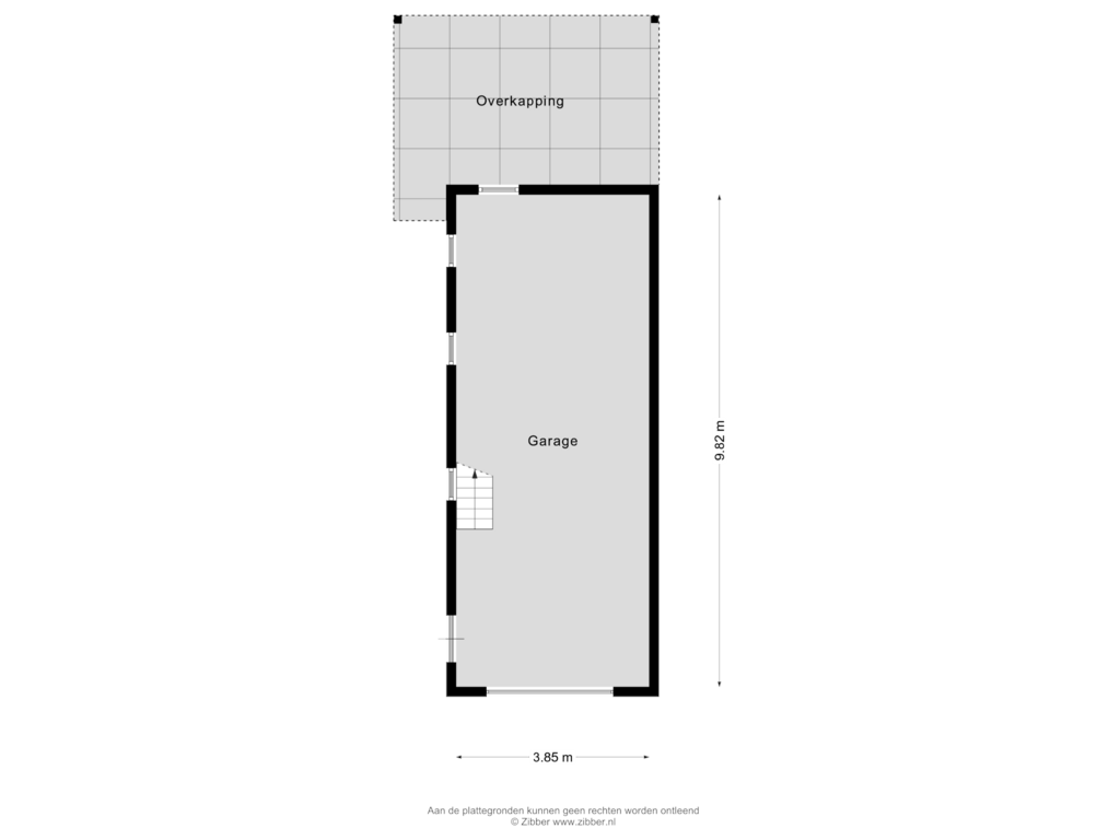 Bekijk plattegrond van Garage van Oosteinde 32